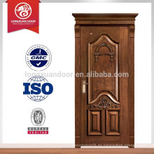 Mejor puerta de madera de diseño de la puerta principal